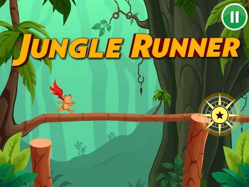 Swift Jungle Runner Gameplay Screenshot